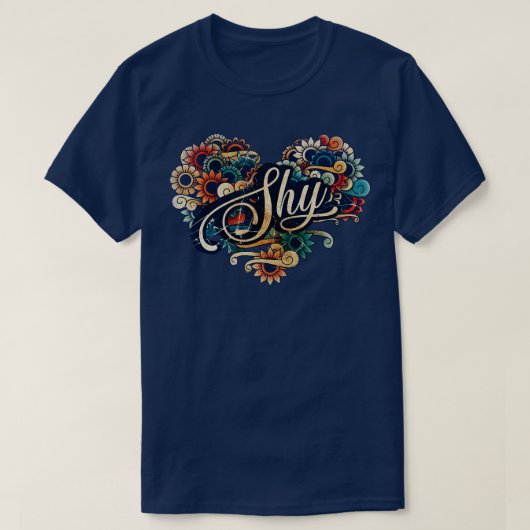 シャイヴィンテージ色 Tシャツ (デザイン正面)