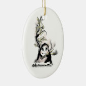 シャイ氏リーフ セラミックオーナメント (右)