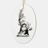 シャイ氏リーフ セラミックオーナメント (左)