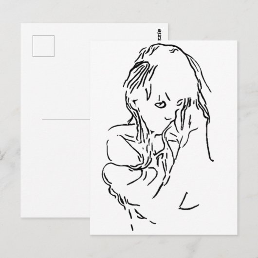 シャイ物 ポストカード (正面/裏面)