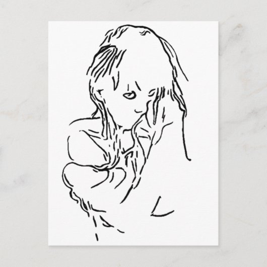 シャイ物 ポストカード (正面)