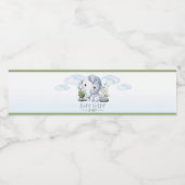 シャイ男のウォーターボトルラベル ペットボトルラベル (シングルラベル)