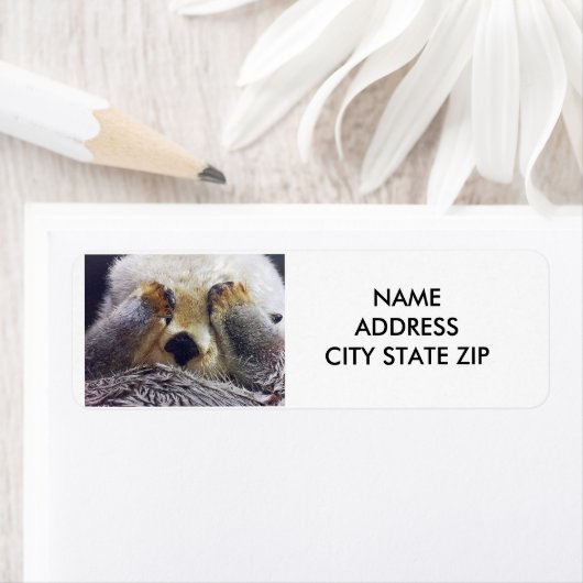 「シャイ・オッター」住所 シール (インサイチュ)