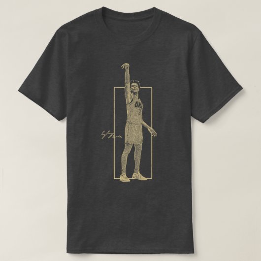 シャイ・ギルジョーアレキサンダー Tシャツ (デザイン正面)