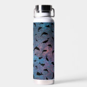 シャウザメのグラデーション宇宙銀河系 ウォーターボトル (背面)