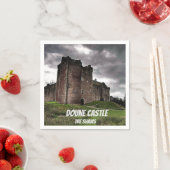 シャウズ・ドーネ城,スコットランド,ダークストリーの名前 スタンダードカクテルナプキン (インサイチュ)