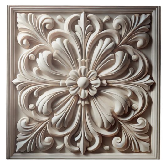 シャウ白熱［赤熱］光を放つドー タイル (正面)