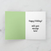 シャオロン中国のバオスープダンプリングディムスムサンタハ シーズンカード (内部)