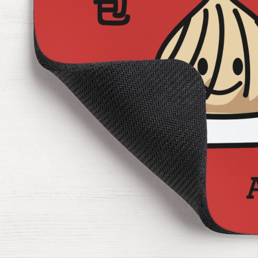 シャオロン中国のバオスープ団子薄い和文 マウスパッド (コーナー)