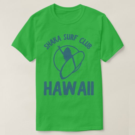 シャカサーフクラブハワイTシャツ Tシャツ (デザイン正面)