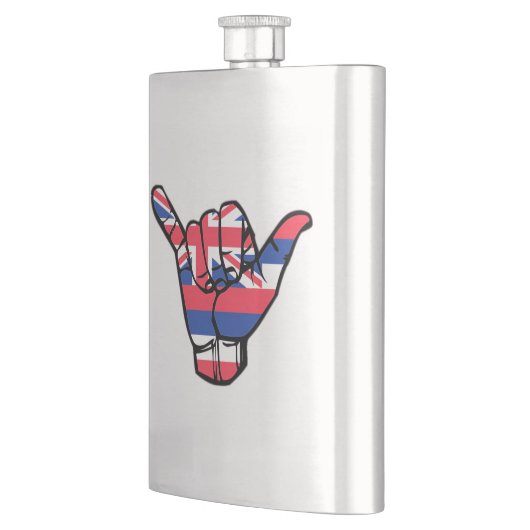 シャカハワイ国旗 フラスク (左)