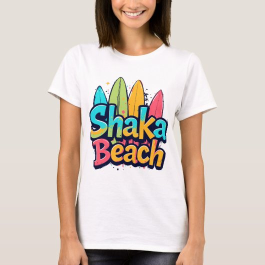 シャカビーチ Tシャツ (正面)