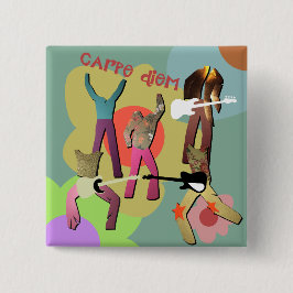 シャガデリースロベニアeurovisionジョーカーoutボタン 缶バッジ