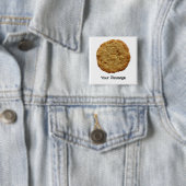 シャキッとした焼いたなクッキーのバッジの名札 缶バッジ (インサイチュ)