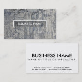 シャキッとした質 名刺 (正面/裏面)