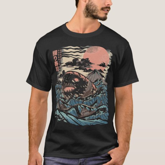 シャキリ寿司 フレンズ 男の子 Tシャツ (正面)