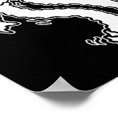 シャキーココクザピエロ幽霊かわいい幽霊ハロウィーンS ポスター (角)