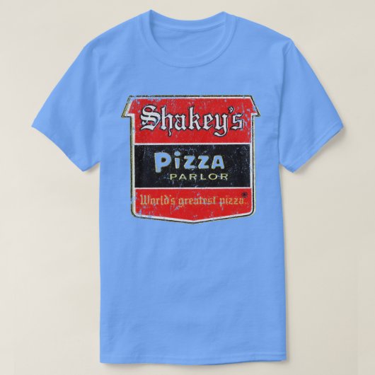 シャキーズピザパーラー Tシャツ (デザイン正面)