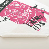 シャギーとスクービードゥーメダリング子供パンクのアウトライン シェルパブランケット (3/4)