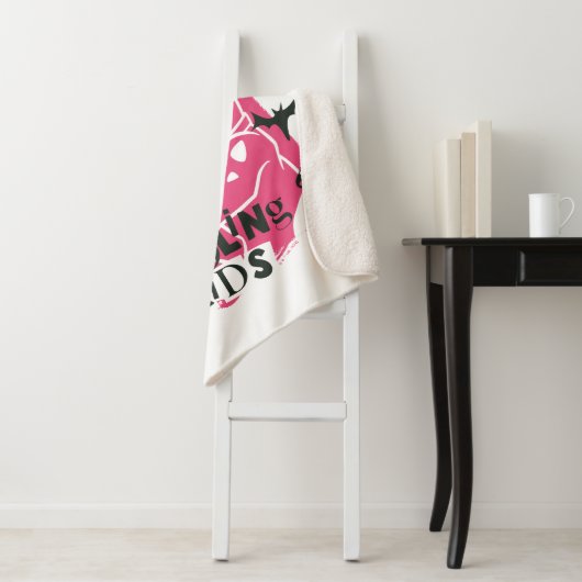 シャギーとスクービードゥーメダリング子供パンクのアウトライン シェルパブランケット (インサイチュ)