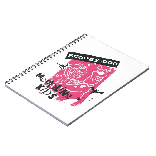 シャギーとスクービー・ドゥの厄介な子供たちのパンク・アウトライン ノートブック (左側)