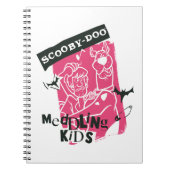 シャギーとスクービー・ドゥの厄介な子供たちのパンク・アウトライン ノートブック (正面)
