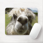 シャギーなアルパカ マウスパッド (マウス)