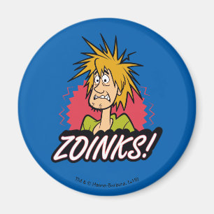 シャギーな"Zoinks!" グラフィック マグネット
