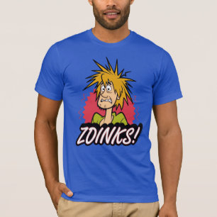 シャギーな"Zoinks!" グラフィック Tシャツ
