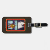 シャギーなScooby-Doo |の幽霊の捜すこと及びScooby ラゲッジタグ (正面横)