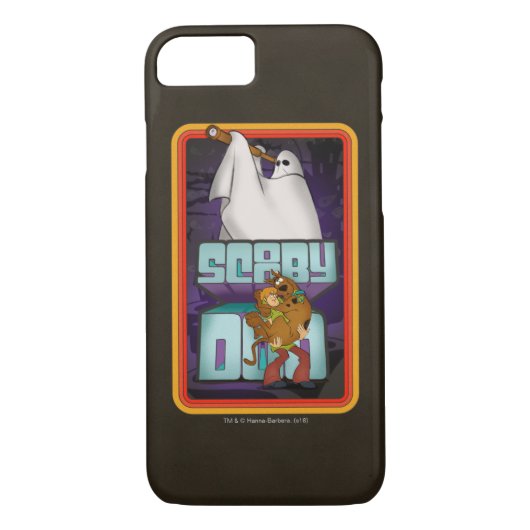 シャギーなScooby-Doo |の幽霊の捜すこと及びScooby Case-Mate iPhoneケース (裏面)