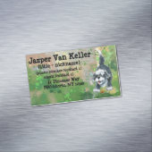 シャギーシープドッグ マグネット名刺 (インサイチュ)