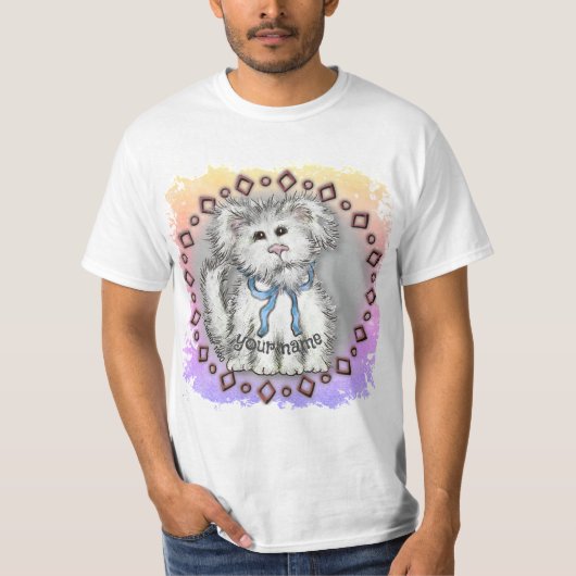 シャギーパピードッグ Tシャツ (正面)