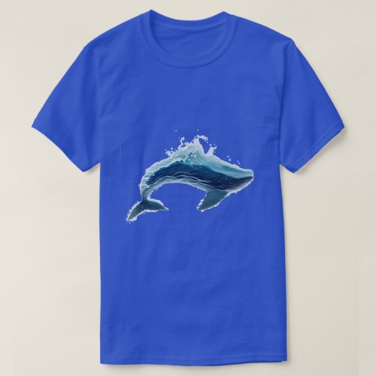シャククジラ Tシャツ (デザイン正面)