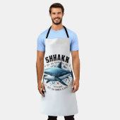 シャクサージ エプロン (着用した状態)