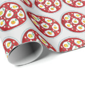 シャクシュカポッチエッグトマトソースイスラエル料理 ラッピングペーパー (ロールコーナー)