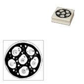 シャクシュカポッチエッグトマトソースイスラエル料理 ラバースタンプ (押印)