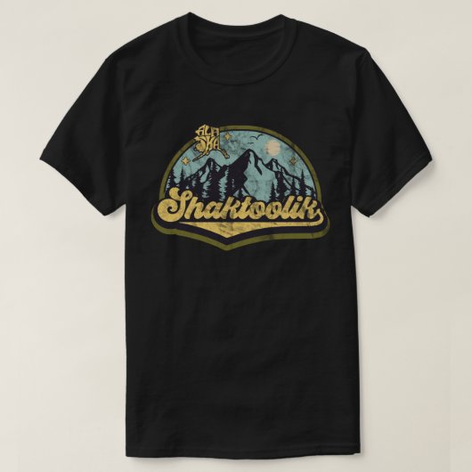 シャクトゥーリク, アラスカ州 Tシャツ (デザイン正面)