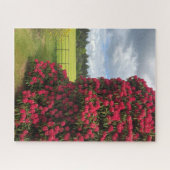 シャクナゲとスコットランドの景勝地 ジグソーパズル (横)