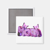 シャクナゲのお母さんの磁石 マグネット (正面/裏面)