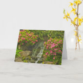 シャクナゲの挨拶状 カード (黄色い花)