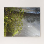 シャクナゲの朝霧 ジグソーパズル (横)