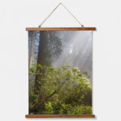 シャクナゲの朝霧 吊り下げ型タペストリー (正面)