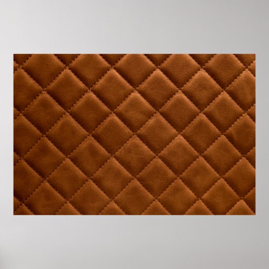 シャクナゲの皮革の背景 ポスター (正面)