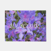 シャクナゲの花へようこそ ドアマット (正面)