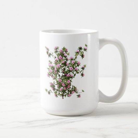 シャクナゲの花 コーヒーマグカップ (右)