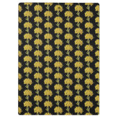 シャクナゲの黄体(オナギク) クリップボード (裏面)