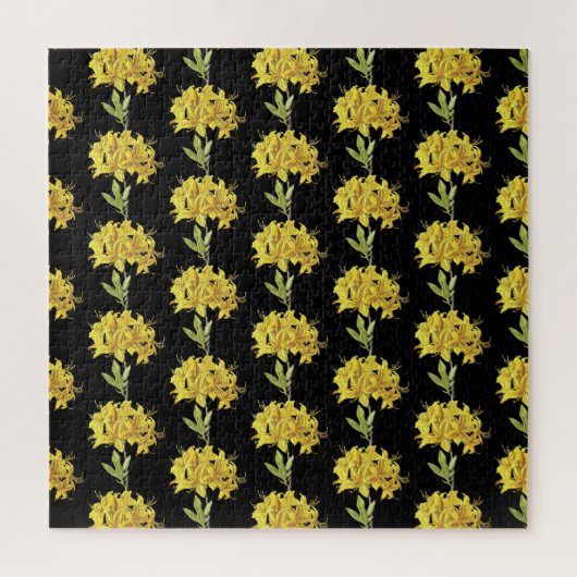 シャクナゲの黄体(オナギク) ジグソーパズル (縦)