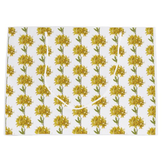 シャクナゲの黄体(オナギク) ラージペーパーバッグ (正面)