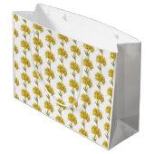 シャクナゲの黄体(オナギク) ラージペーパーバッグ (裏面アングル)